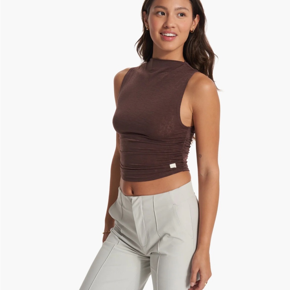 Vuori Westerlies Ruched Tank❗️DISCONTINUED COLORWAY